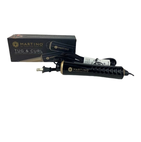 Martino cartier tug and curl retractable curling wand. Perfect for travel - Picture 6 of 13